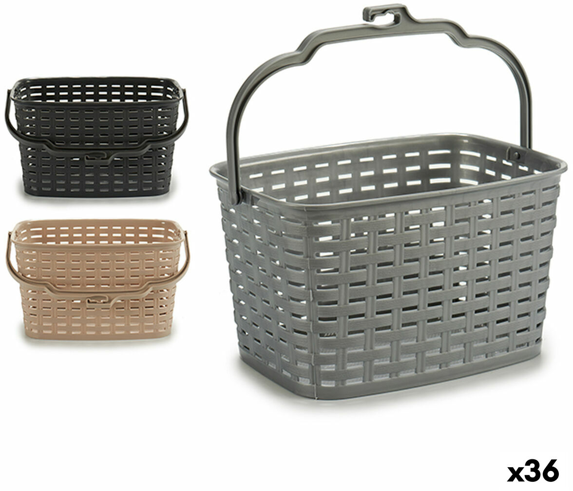 Καλάθι για Τσιμπιδάκια Πλαστική ύλη 3 L 23,5 x 12,8 x 19 cm (36 Μονάδες) S3624548