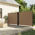 Σκίαστρο Πλαϊνό Συρόμενο Taupe 160 x 1200 εκ. μπεζ-γκρι 4004829