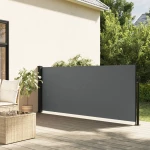 Σκίαστρο Πλαϊνό Συρόμενο Ανθρακί 120 x 600 εκ. Ανθρακί 4004503