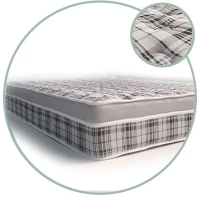 Στρώμα Achaia Strom Royal Air foam Latex 2 σε 1 (Ορθοπεδικό - Ανατομικό) με ανώστρωμα υπέρδιπλο 200x200x30cm + Δώρο 2 μαξιλάρια - 00.00.323