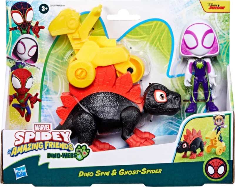 SPIDEY AND HIS AMASING FRIENDS DINO SPIN AND GHOST SPIDER- F9482 G0125