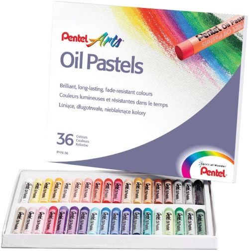 Λαδοπαστέλ PENTEL σετ 36 τεμαχίων