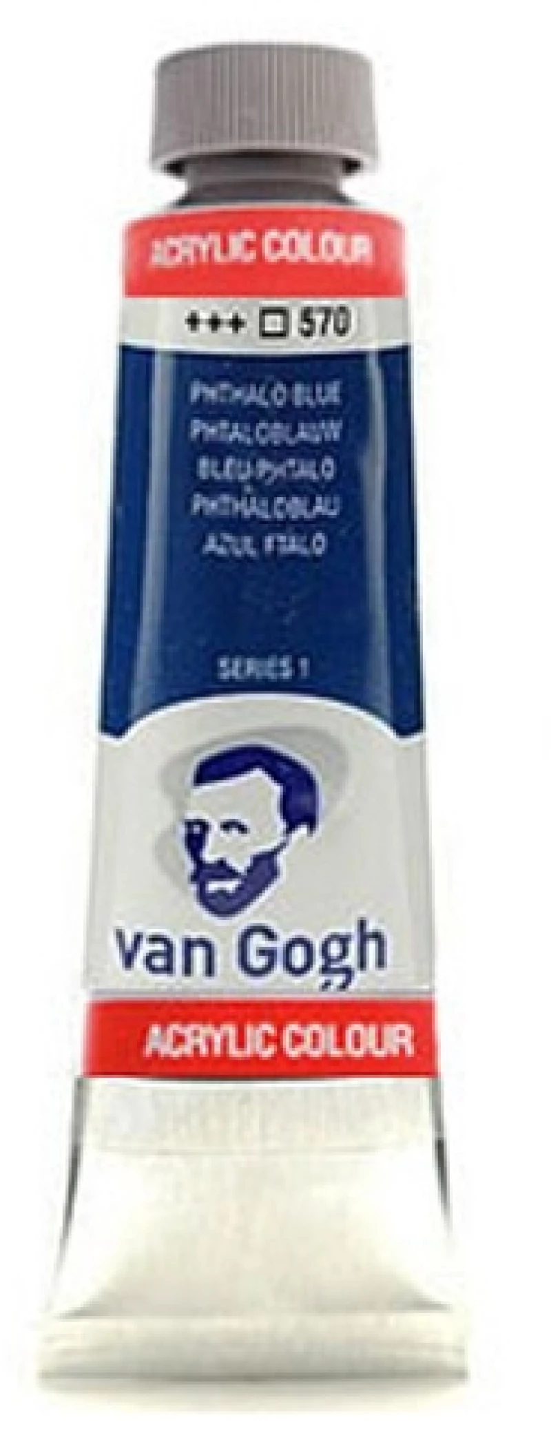 Ακρυλικό χρώμα ζωγραφικής VAN GOGH PHTHALO BLUE 570