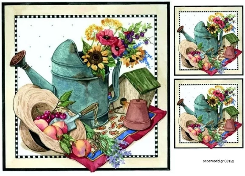 Χαρτί DECOUPAGE A3 PAPERWORLD 0152