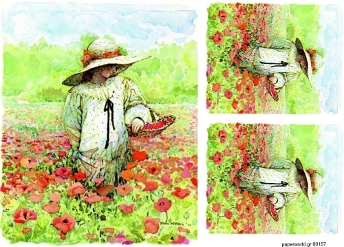 Χαρτί DECOUPAGE A3 PAPERWORLD 0157