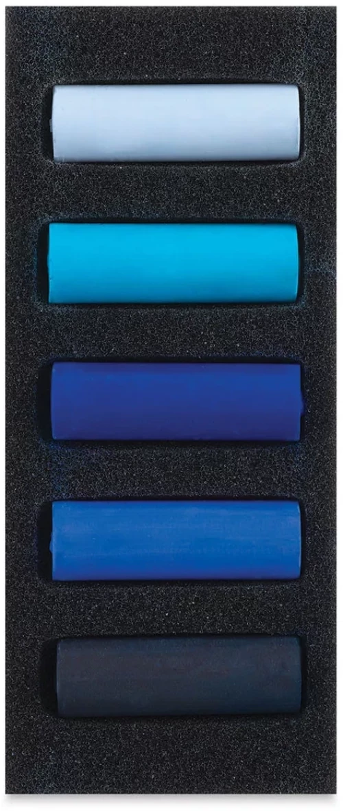 SOFT PASTEL REMBRANDT σετ 5 τεμαχίων DEEP BLUES