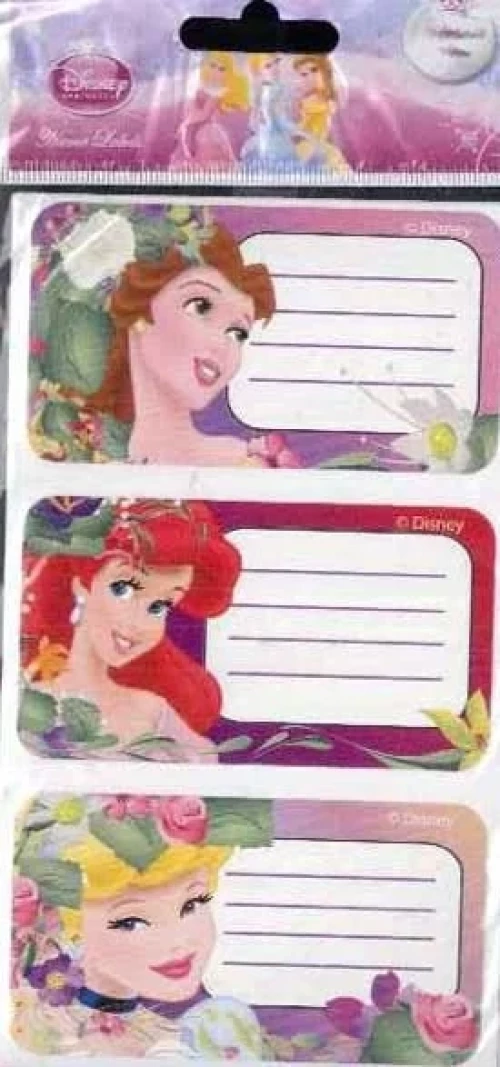 Ετικέτες σχολικές αυτοκόλλητες DISNEY