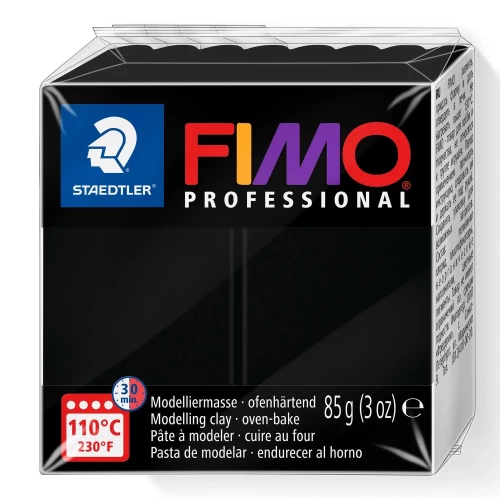 Πηλός FIMO PROFESSIONAL 85g Black