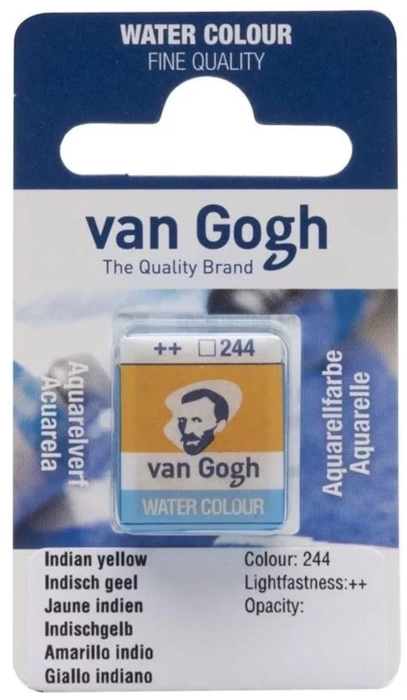 Ακουαρέλα VAN GOGH κύβος INDIAN YELLOW 244