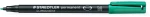 Μαρκαδόρος ανεξίτηλος STAEDTLER LUMOCOLOR MEDIUM GREEN