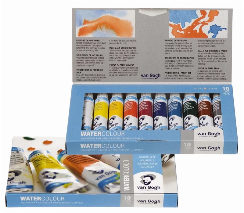 Ακουαρέλες VAN GOGH σετ 10 σωληνάρια των 10ml
