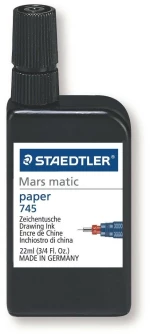 Μελάνι ραπιδογράφου STAEDTLER μαύρο 22ml