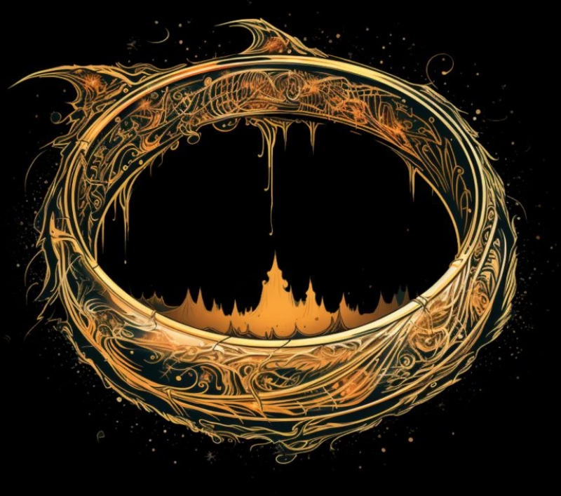 Lord of The Rings Παιδικό t-Shirt - BLACK