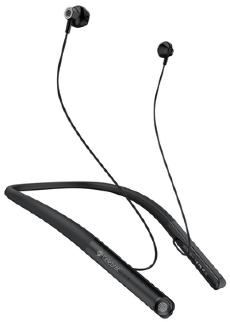 CELEBRAT earphones SE2 με μαγνήτη, Bluetooth, 14mm, 280mAh, μαύρα