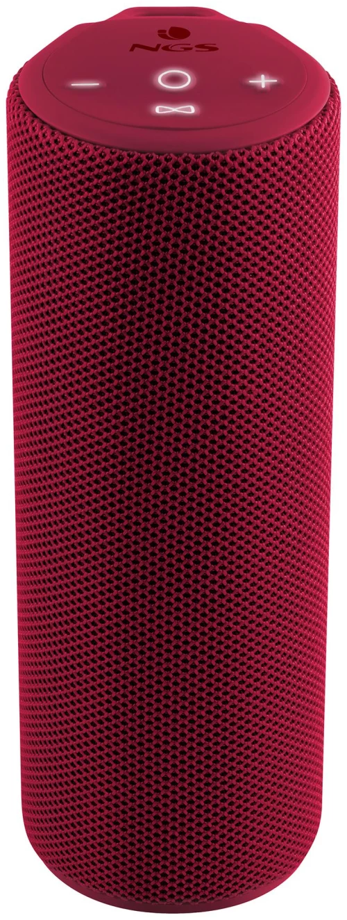 Bluetooth Speaker Ngs [roller Reef] 20w Ip67 Waterproof Tws/aux In 20h Battery Red