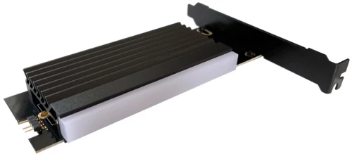 Pci-card Lc-power LC-PCI-M2-NVME-ARGB M.2 Nvme Ssd With Heatsink & Argb Lighting