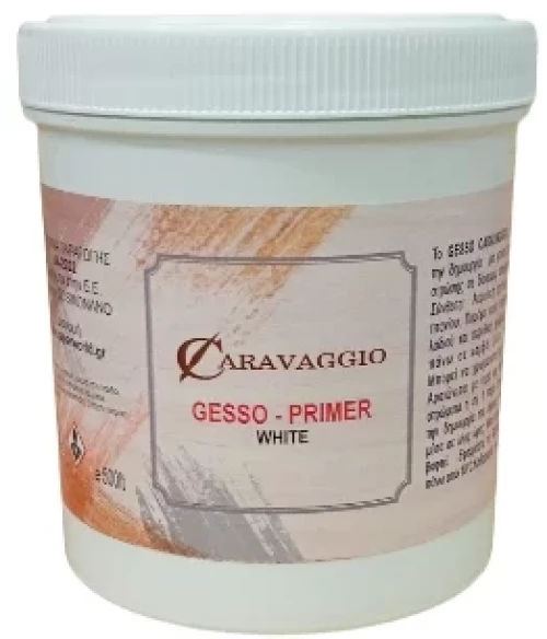 GESSO - PRIMER CARAVAGGIO 500ml λευκό
