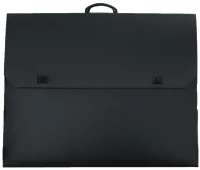 Τσάντα σχεδίου πλαστική μαύρη 65x85x5cm