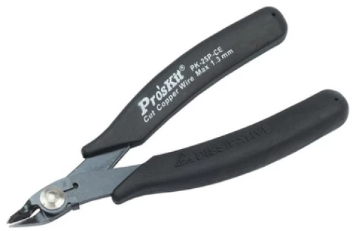 PROSKIT πλαγιοκόφτης 1PK-25P-CE με αγώγιμες λαβές, max Φ1.6mm, 130mm