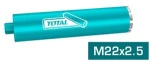 TOTAL TAC2810821 Διαμαντοκορώνα υγρής κοπής TOTAL 82mm / 450mm