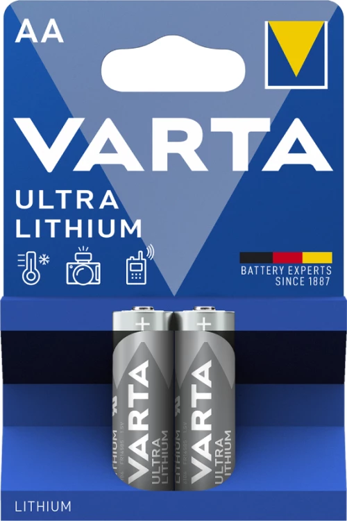 Varta Ultra Μπαταρίες Λιθίου AA 1.5V 2τμχ