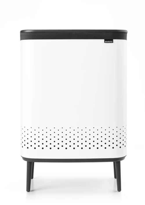 Brabantia 1004176 Καλάθι Απλύτων Bo 2x45L, White