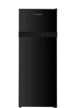 HEINNER HF-H2206BKE Ψυγείο Δίπορτο 206lt Υ143xΠ54.5xΒ55.5εκ. Μαύρο