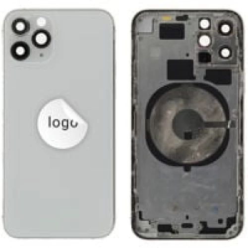 For iPhone/iPad (AP11P24WP) Rear Cover (Pulled, with buttons and without smallparts) - White, for iPhone 11 Pro