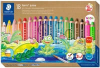 Staedtler - Noris Junior Chunky 3in1 coloured pencil, 18 pcs (+2 years) (140 C18) / Toys