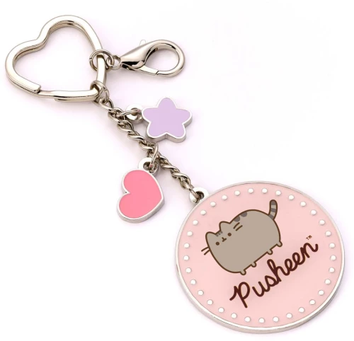 Pusheen Keychain Pink Name