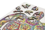 Moxy - Wooden puzzle unique shapes - Turtle - 130 pcs (400085) / Toys