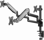 Gembird MA-DA3-01 Desk mounted adjustable mounting arm for 3 monitors (full-motion), 17”-27”, up to 7 kg