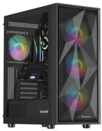 HOUSING GENESIS DIAXID 605 ARGB MIDI TOWER WITH USB-C WINDOW BLACK