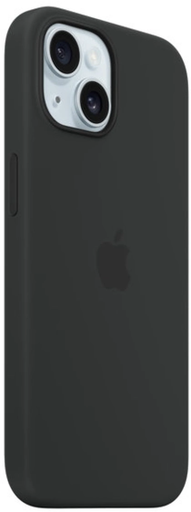 Apple iPhone 15 Silicone Case with MagSafe - Black