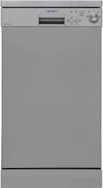 Crown DWC 4508ASL Ελεύθερο Πλυντήριο Πιάτων για 10 Σερβίτσια Π45xY85εκ. Inox, E