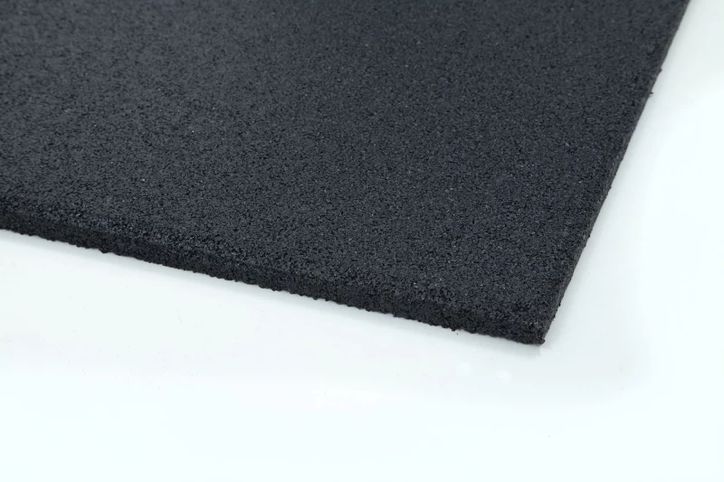 Amila Λαστιχένιο Πάτωμα BEFIT ZERO Πλακάκι 100x50cm 15mm Μαύρο (94451)