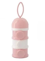 Δοχείο για Σκόνη Γάλακτος 3 Επιπέδων Kikka Boo Pink