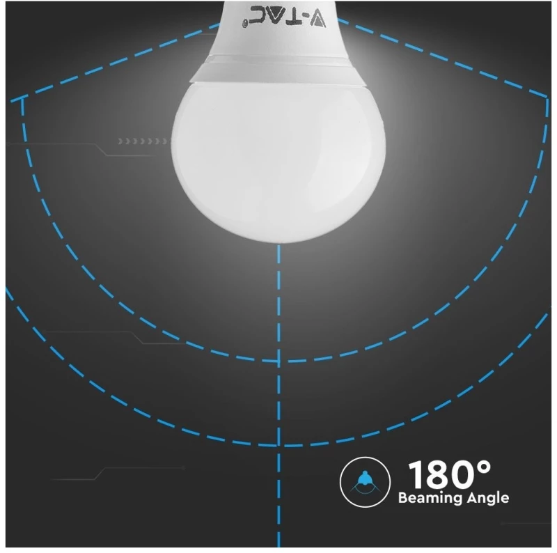 LED λάμπα E14 P45 SMD 3.7W φυσικό λευκό 4000K 214174