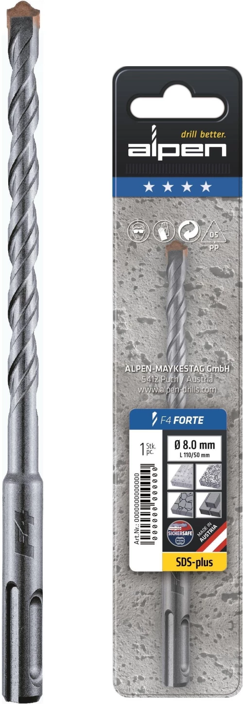 TPYΠANI SDS PLUS 210X5,5 / 827005501