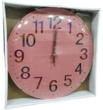 Ρολόι τοίχου - 732C - 130246 - Pink