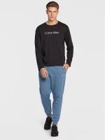 Calvin Klein - Παντελόνι Φόρμας με Λάστιχο 00GMS2P606-64N Γαλάζιο