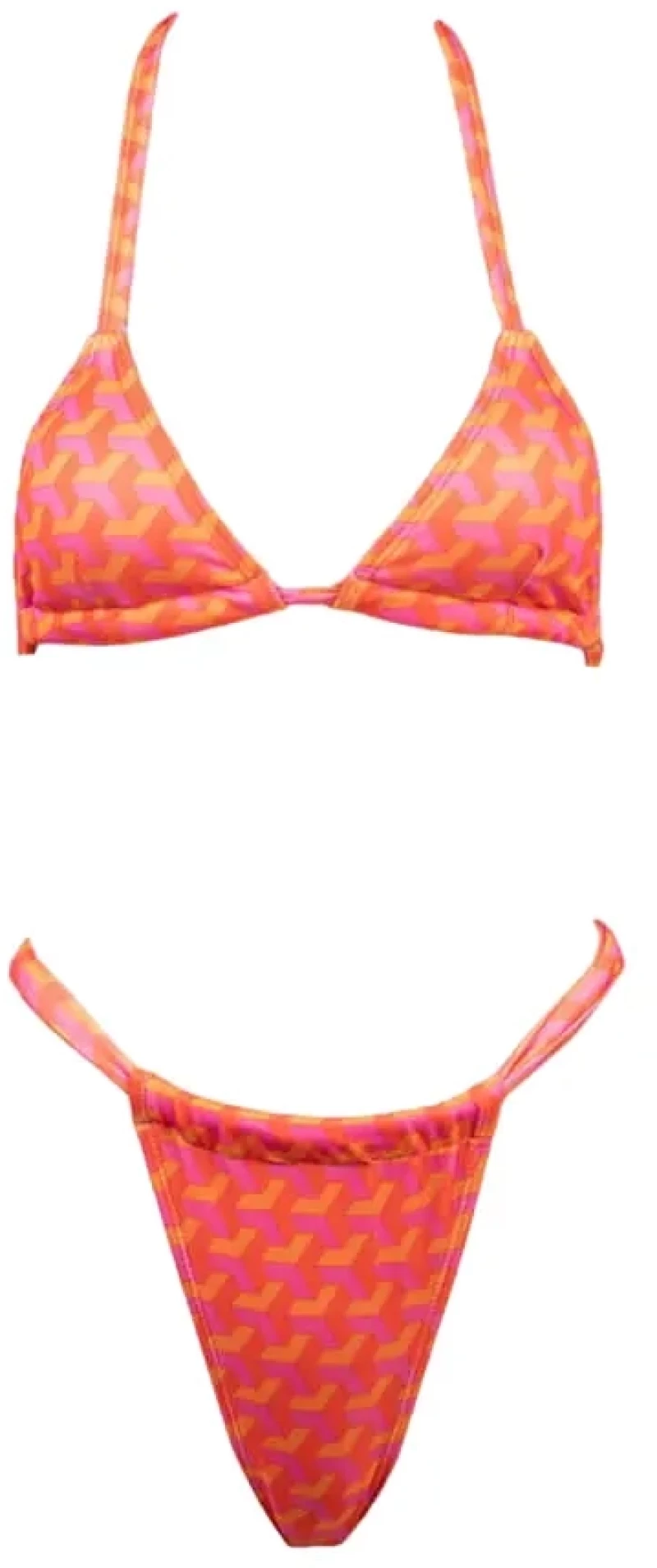 Gigi Bikinis - Μαγιό Σετ Μπικίνι Ψηλόμεσο 3899105 Κόκκινο