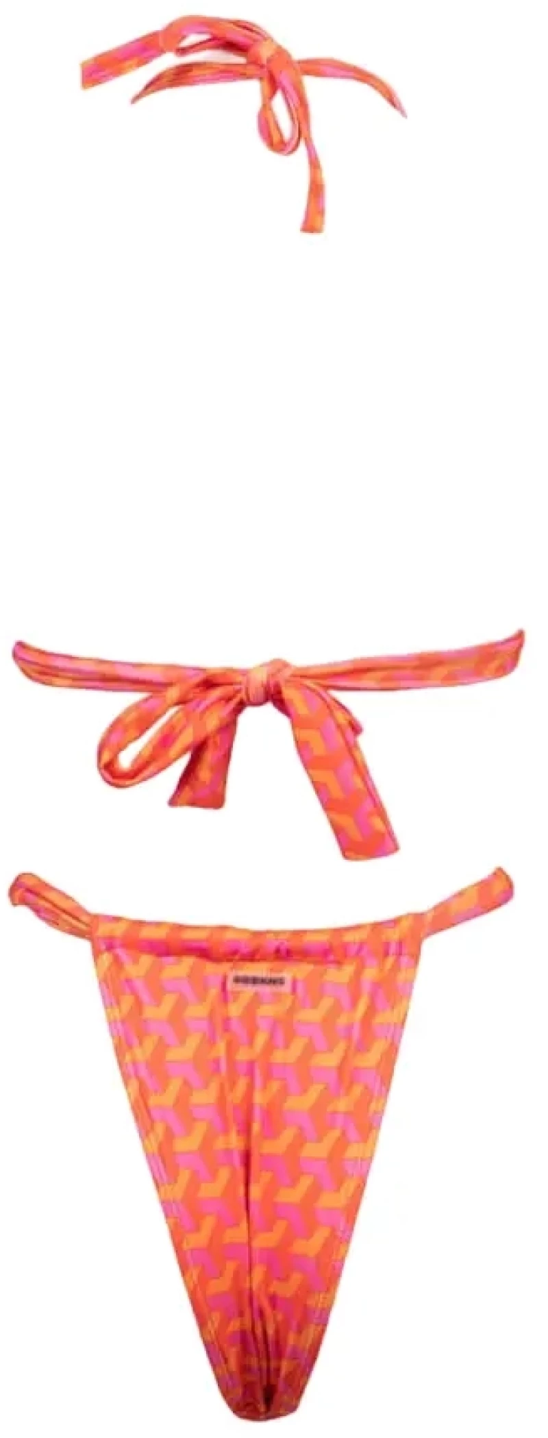 Gigi Bikinis - Μαγιό Σετ Μπικίνι Ψηλόμεσο 3899105 Κόκκινο