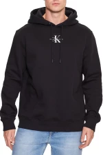 Calvin Klein - Ανδρικό Φούτερ με Κουκούλα Regular Fit J30J323749-BEH Μαύρo