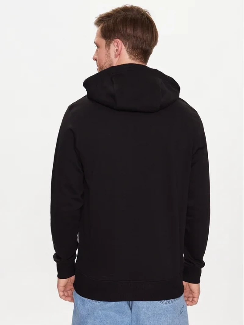 Tommy Hilfiger - Ανδρικό Φούτερ με Κουκούλα DM0DM16365-BDS Μαύρο