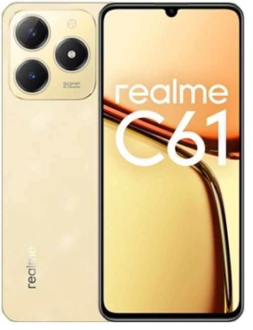 Realme C61 4G (6GB/256GB) Sparkle Gold