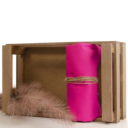 Madonna σετ σεντόνια μονόχρωμα μονά φούξια 160x260 εκ