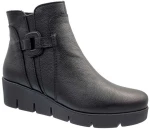 SOFTIES 7393 Μαύρα Γυναικεία Μποτάκια