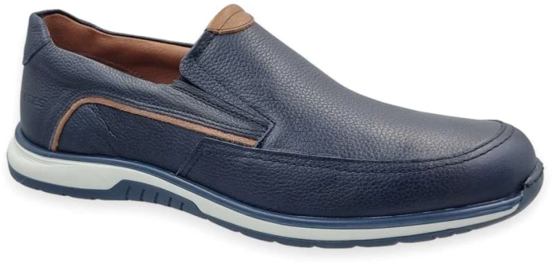 SOFTIES 6310 Μπλε Casual Ανδρικά Μοκασίνια