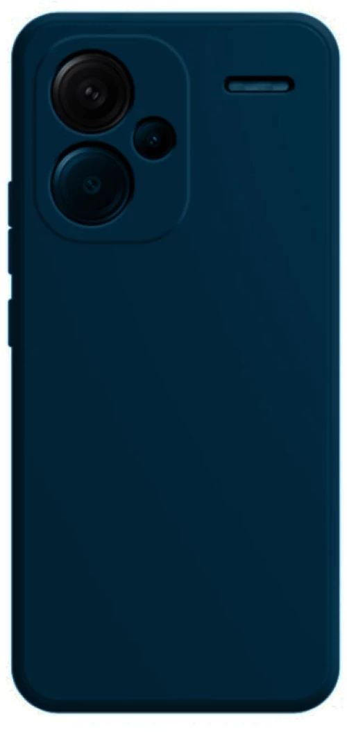 TechWave Soft Silicone case for Xiaomi Redmi Note 13 Pro+ 5G navy blue